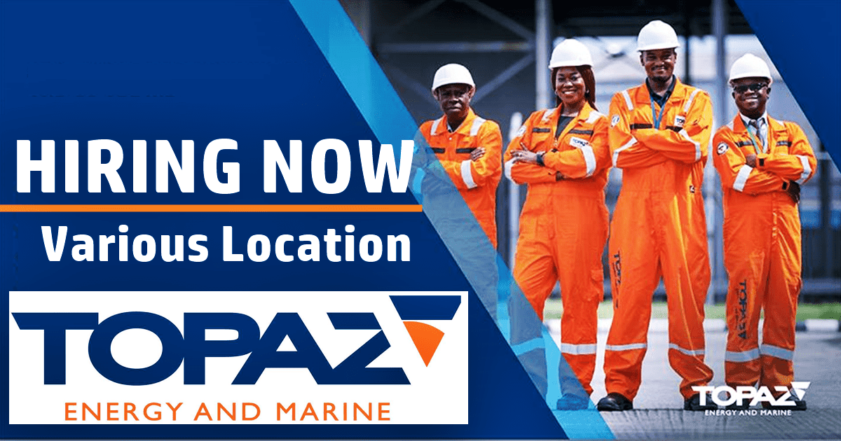 Job Vacancies At Topaz Energy And Marine Uae Ksa Azerbaijan