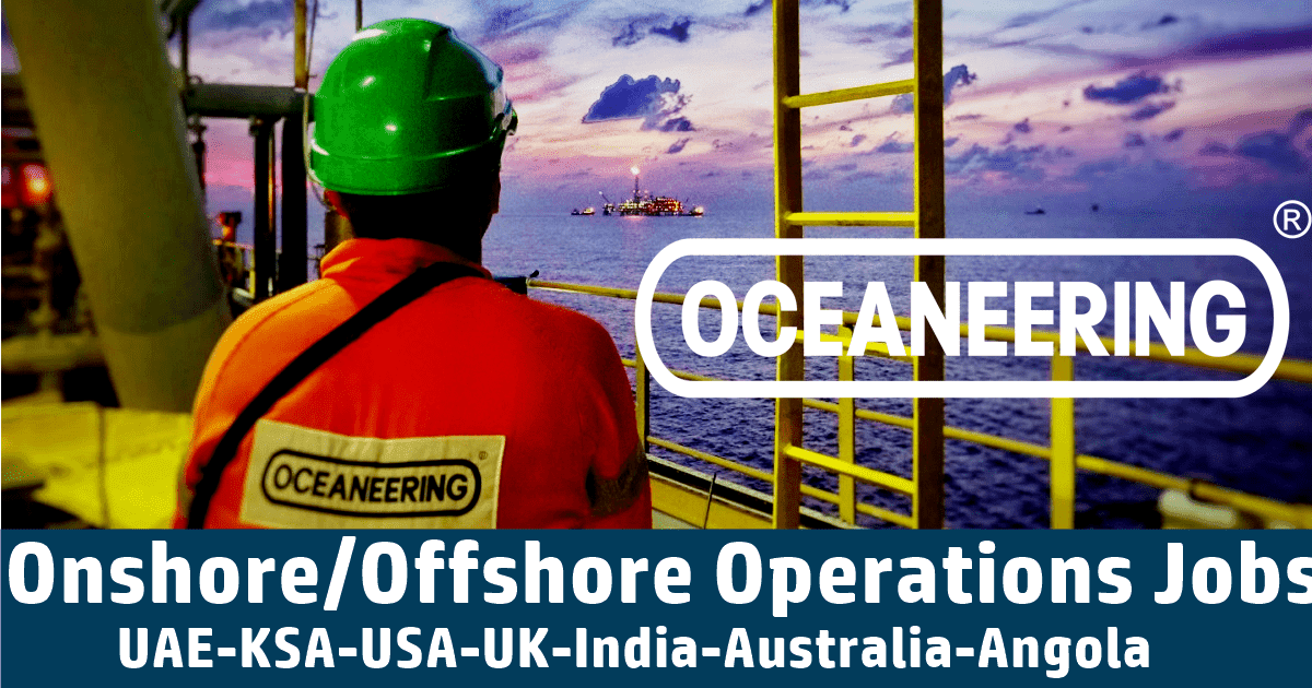 Oceaneering Jobs 2023 Subsea Job Opportunities