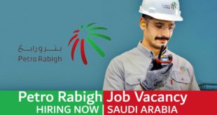Petro Rabigh Job Vacancy