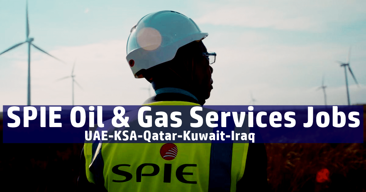SPIE Oil Gas Services Jobs