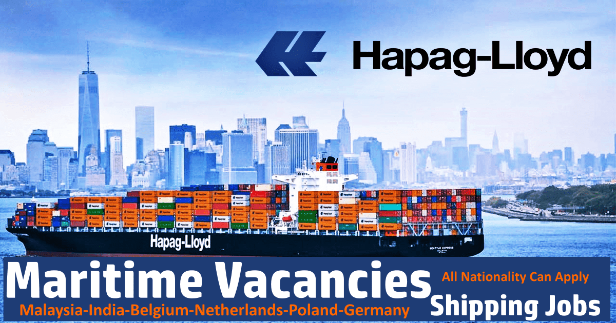 Hapag Lloyd Careers 2021 Maritime Vacancies