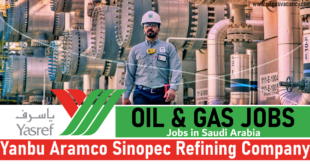 YASREF Oil Gas Jobs