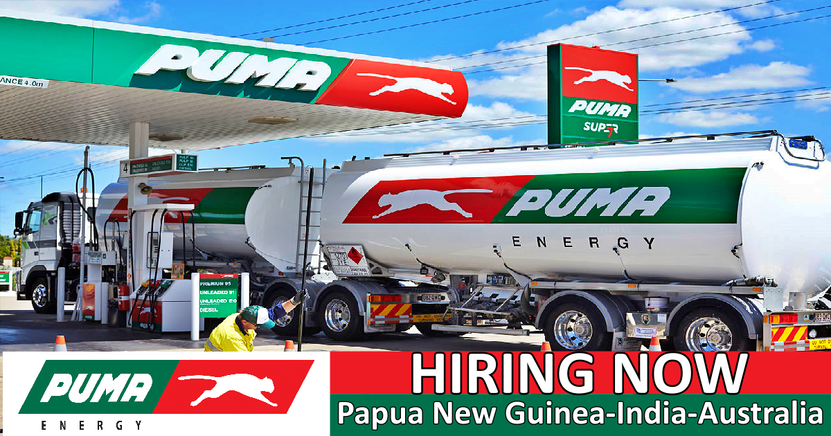 Puma Energy Careers | India-Australia-Papua New Guinea