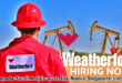 Weatherford Job Vacancy