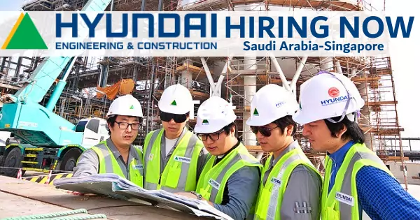 Hyundai Engineering & Construction Job Vacancies 2024