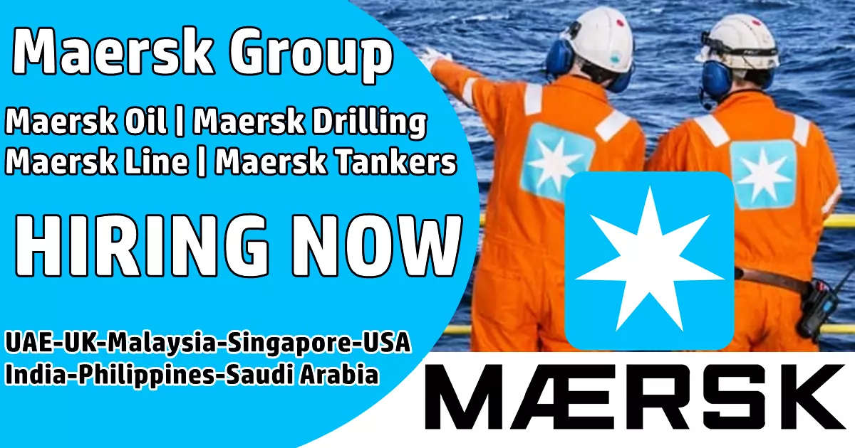 Maersk Careers 2023 UAEKSAUSAIndiaMalaysia
