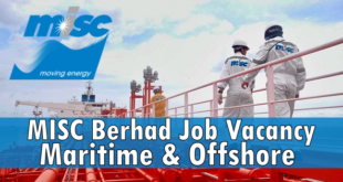 MISC Berhad Job Vacancy