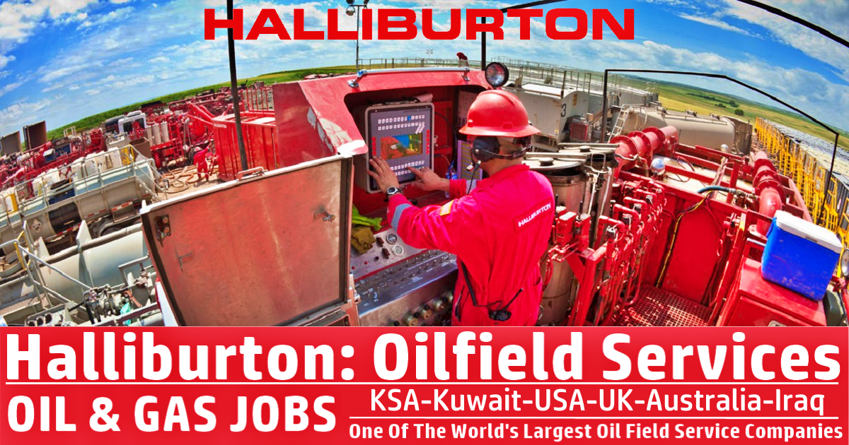 Halliburton Job Vacancy 2024 Oilfield Service Jobs Worldwide