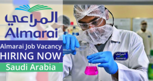 Almarai Job Vacancy in Saudi Arabia
