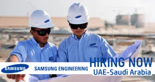 Samsung Engineering Vacancy