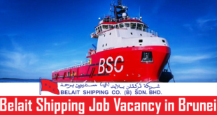 Belait Shipping Job Vacancy