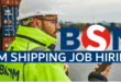 BSM Shipping Job Vacancies