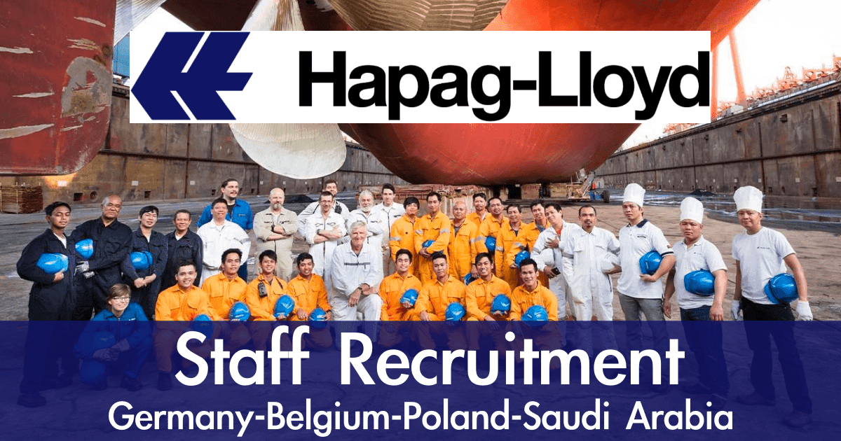 Hapag lloyd careers 2025 maritime vacancies