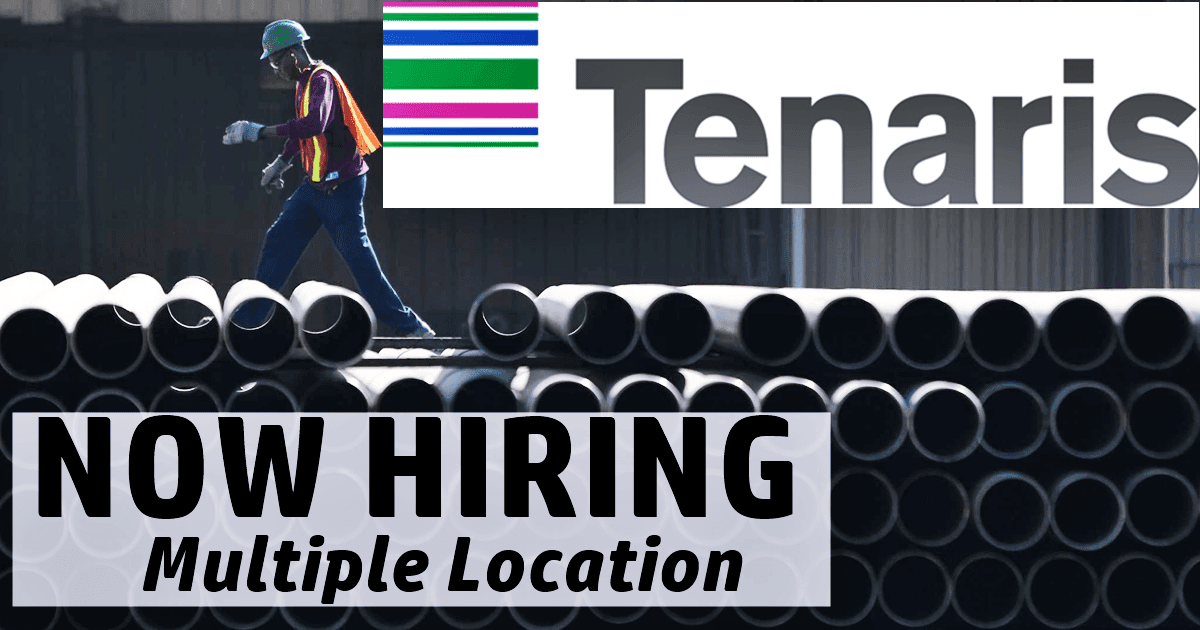 Tenaris Job Opportunities 2023 USAKSACanada